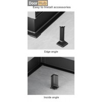 2cm No-Groove Skirting Board | FLL-A-30-A2 Ultra-Slim Plaster-Free Baseboard | DoorHub UAE